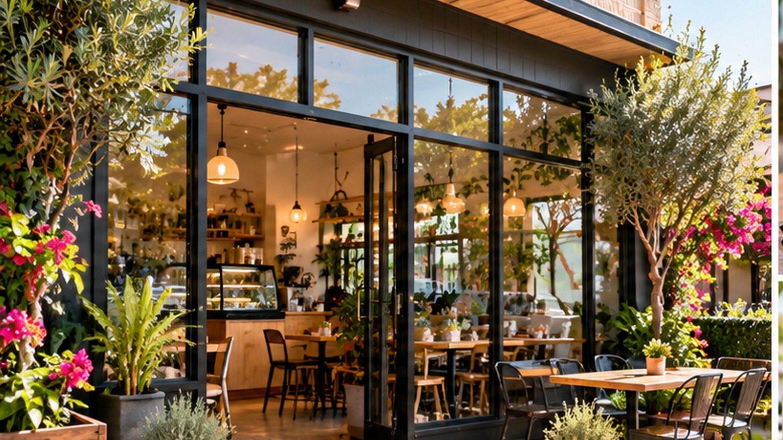 Cozy neighborhood cafe